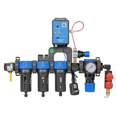 Master Pneumatic BREATHING AIR, MONITOR, BLU 350-4SA447